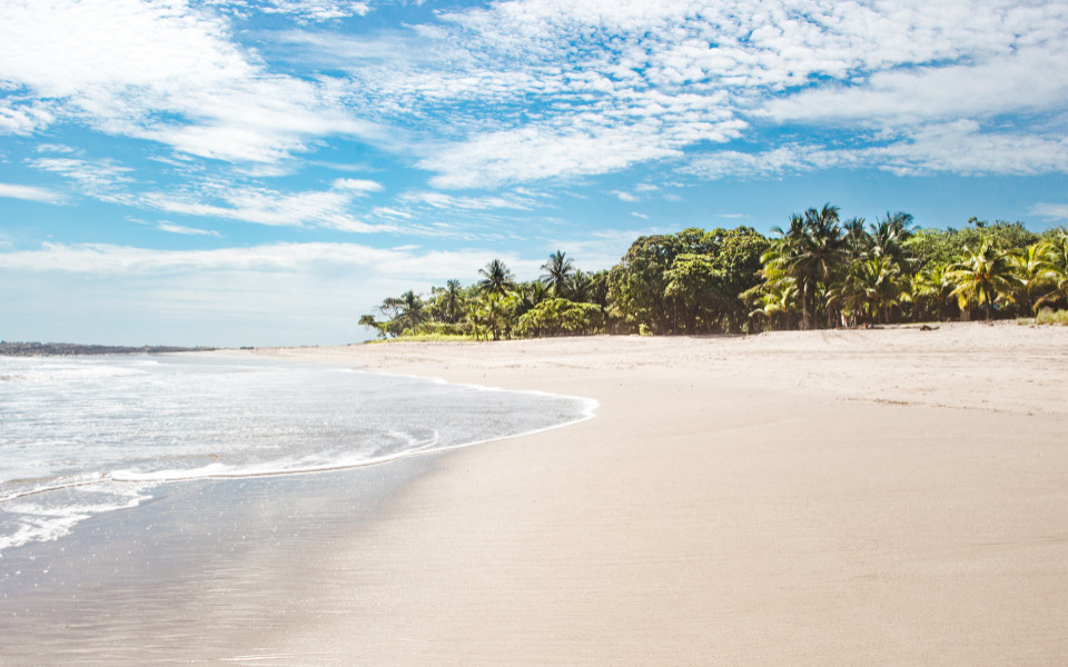 Strand von Costa Rica
